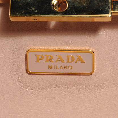 Prada Saffiano Lux Clutch Nero Black 7 of 10