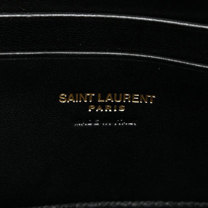 Saint Laurent Grain De Poudre Matelasse Monogram Mini Lou Camera Bag Eros Red 5 of 12