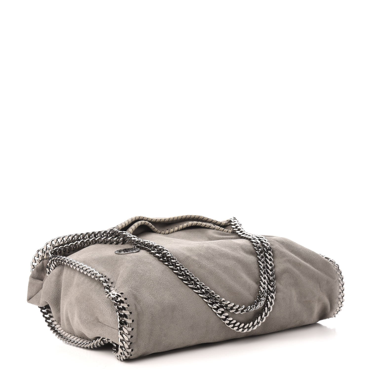 Stella McCartney Shaggy Deer Big Falabella Tote Grey 4 of 13