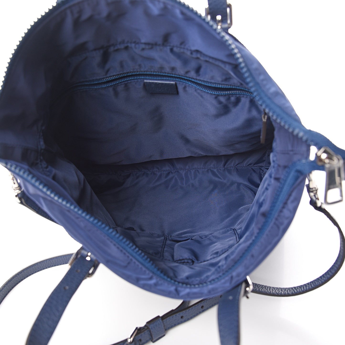 Nylon Monogram Medium Vertical Tote Tide