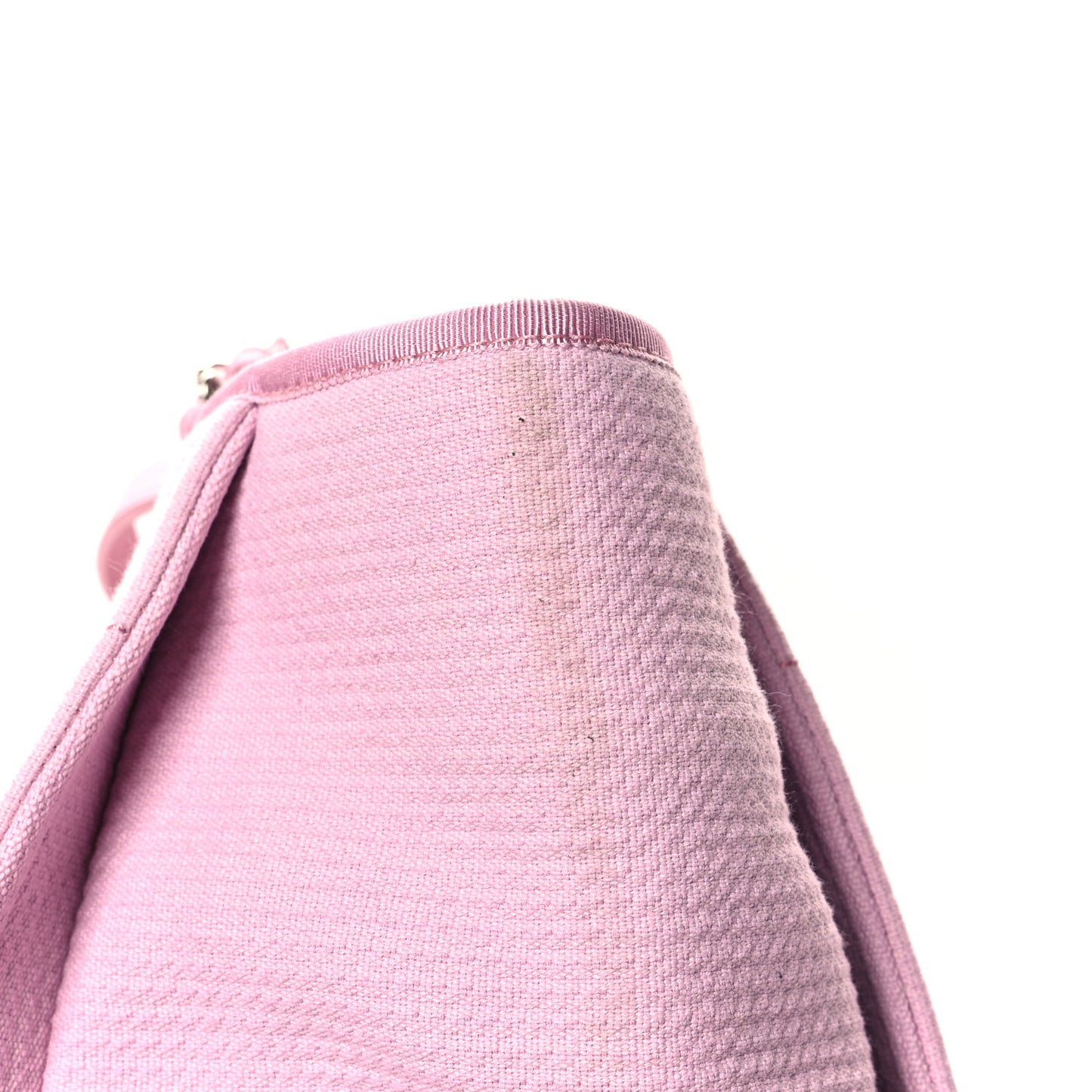 Mixed Fibers Medium Deauville Tote Dark Pink