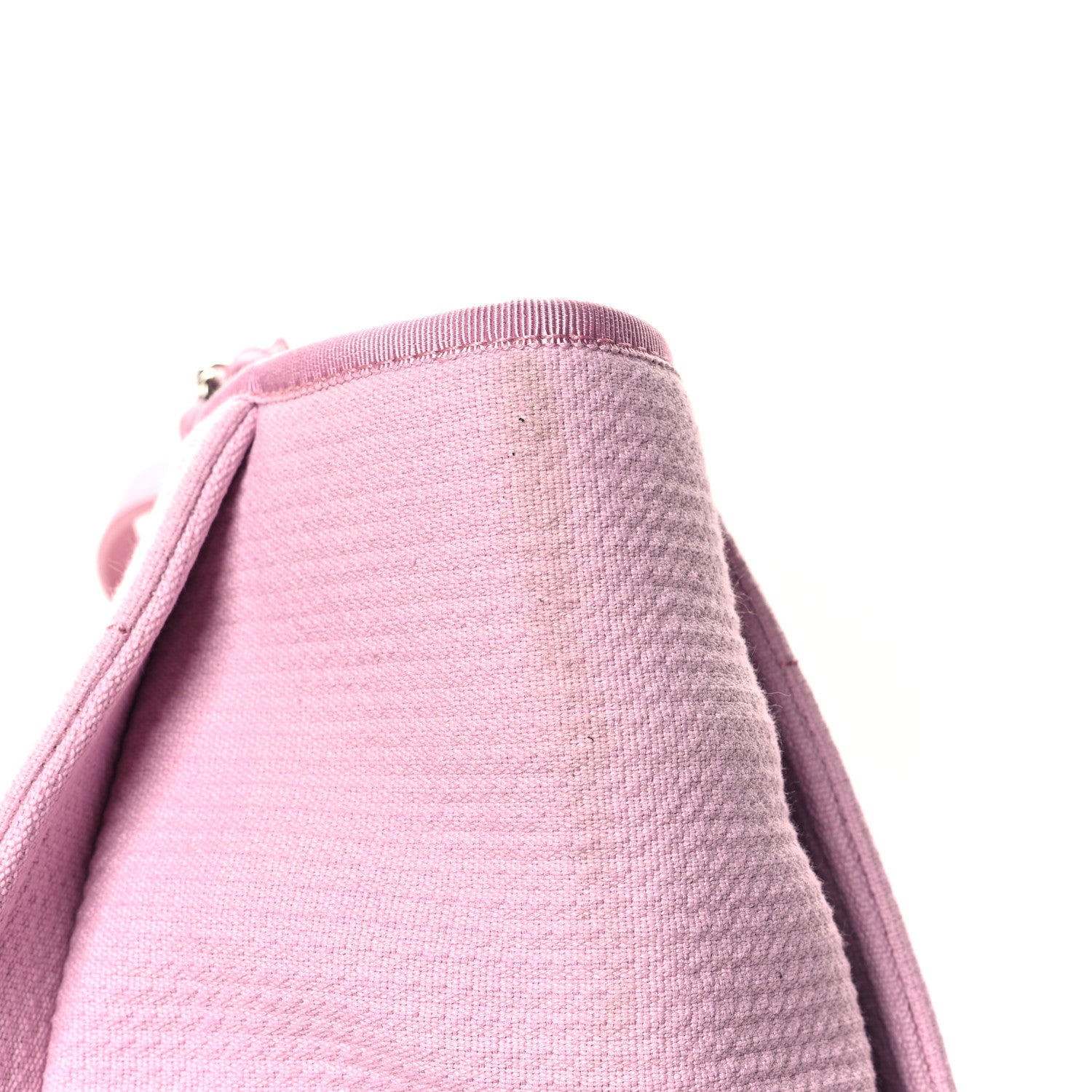 Chanel Mixed Fibers Medium Deauville Tote Dark Pink 13 of 13