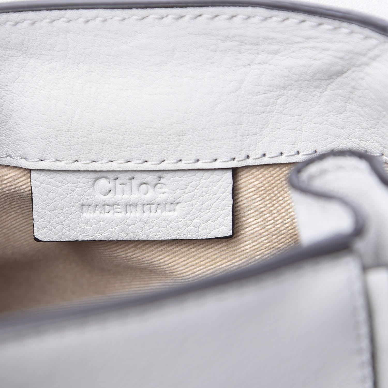 Chloe Suede Calfskin Mini Faye Backpack Airy Grey 6 of 10
