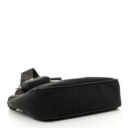 Prada Nylon Re-Edition 2005 Shoulder Bag Black 4 of 10