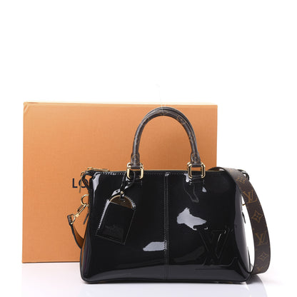 Louis Vuitton Patent Calfskin Miroir Tote Black 11 of 11