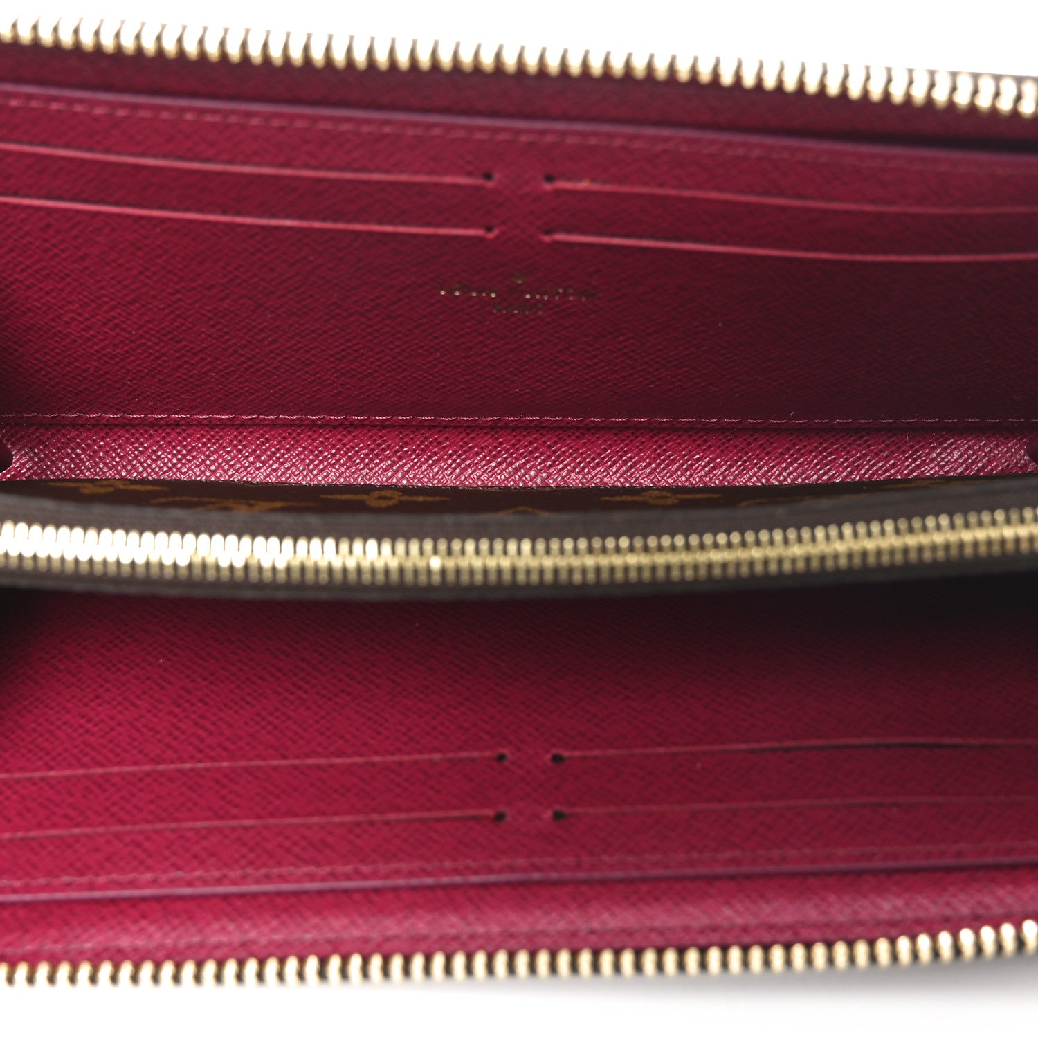 Louis Vuitton Monogram Clemence Wallet Fuchsia 5 of 7