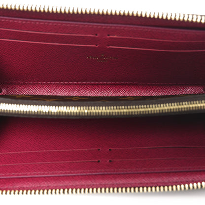 Louis Vuitton Monogram Clemence Wallet Fuchsia 5 of 7