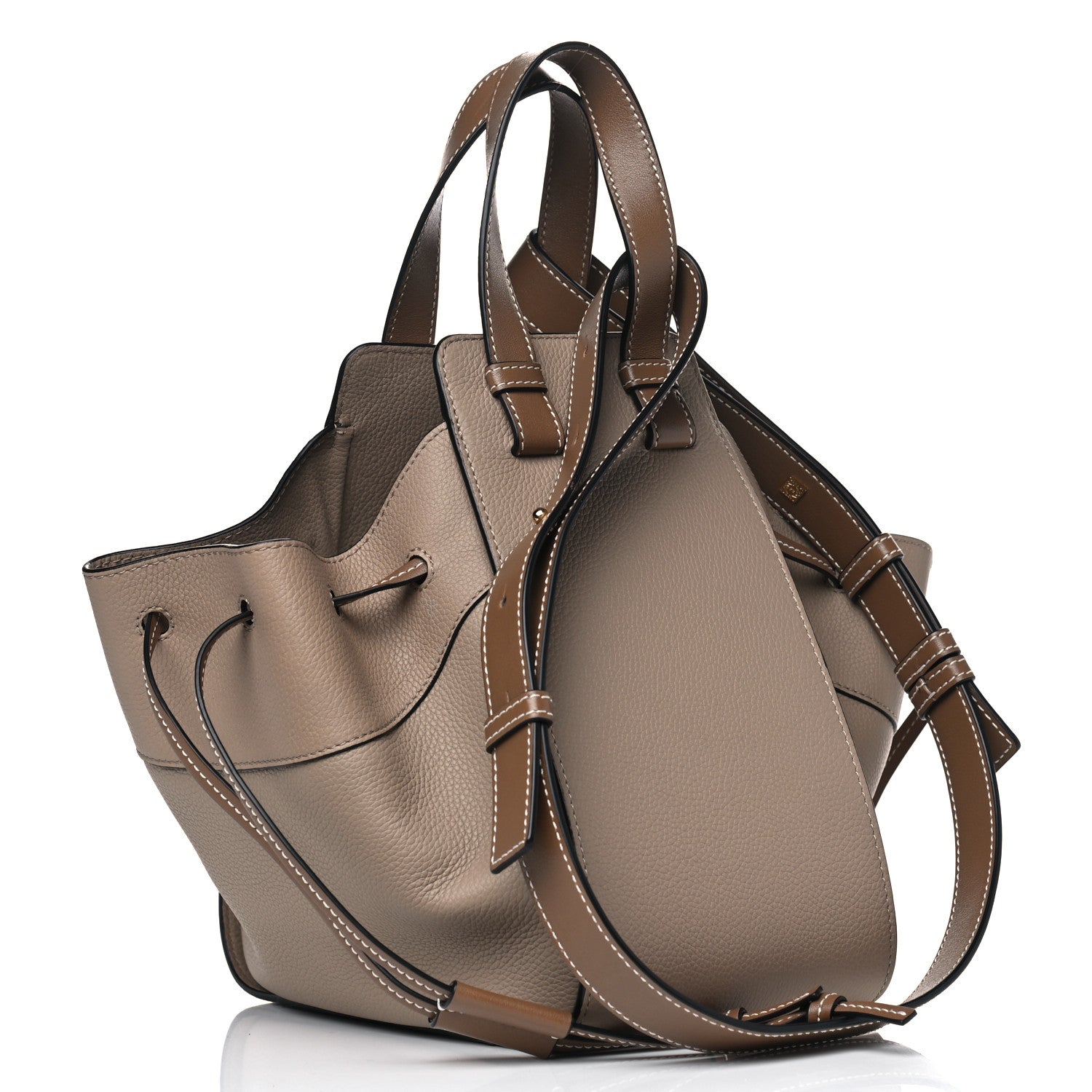 Loewe Calfskin Medium Hammock Shoulder Bag Sand Mink 2 of 7