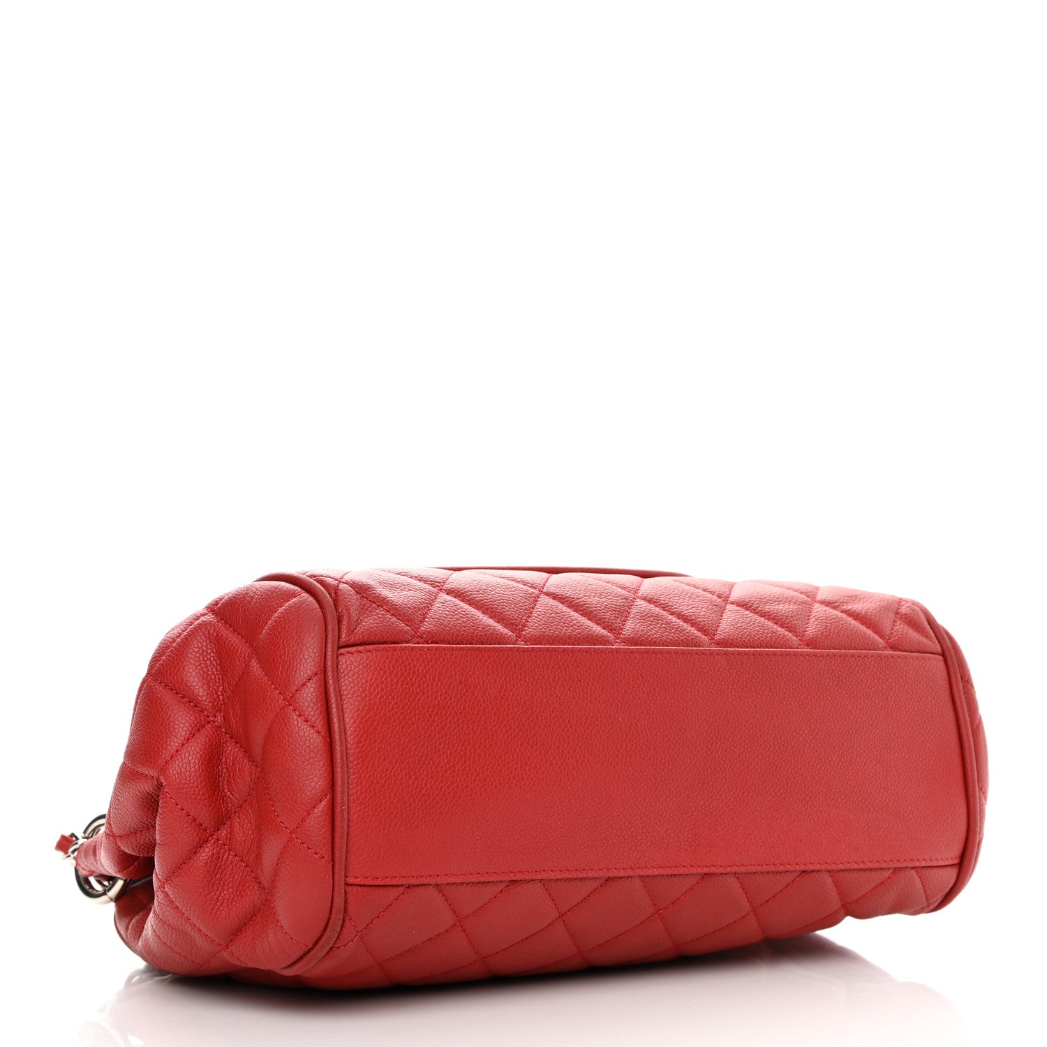 Chanel Caviar Quilted Timeless Accordion Flap Red 3 of 10