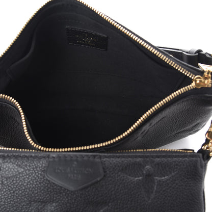 Louis Vuitton Empreinte Monogram Giant Multi Pochette Accessories Black 5 of 11