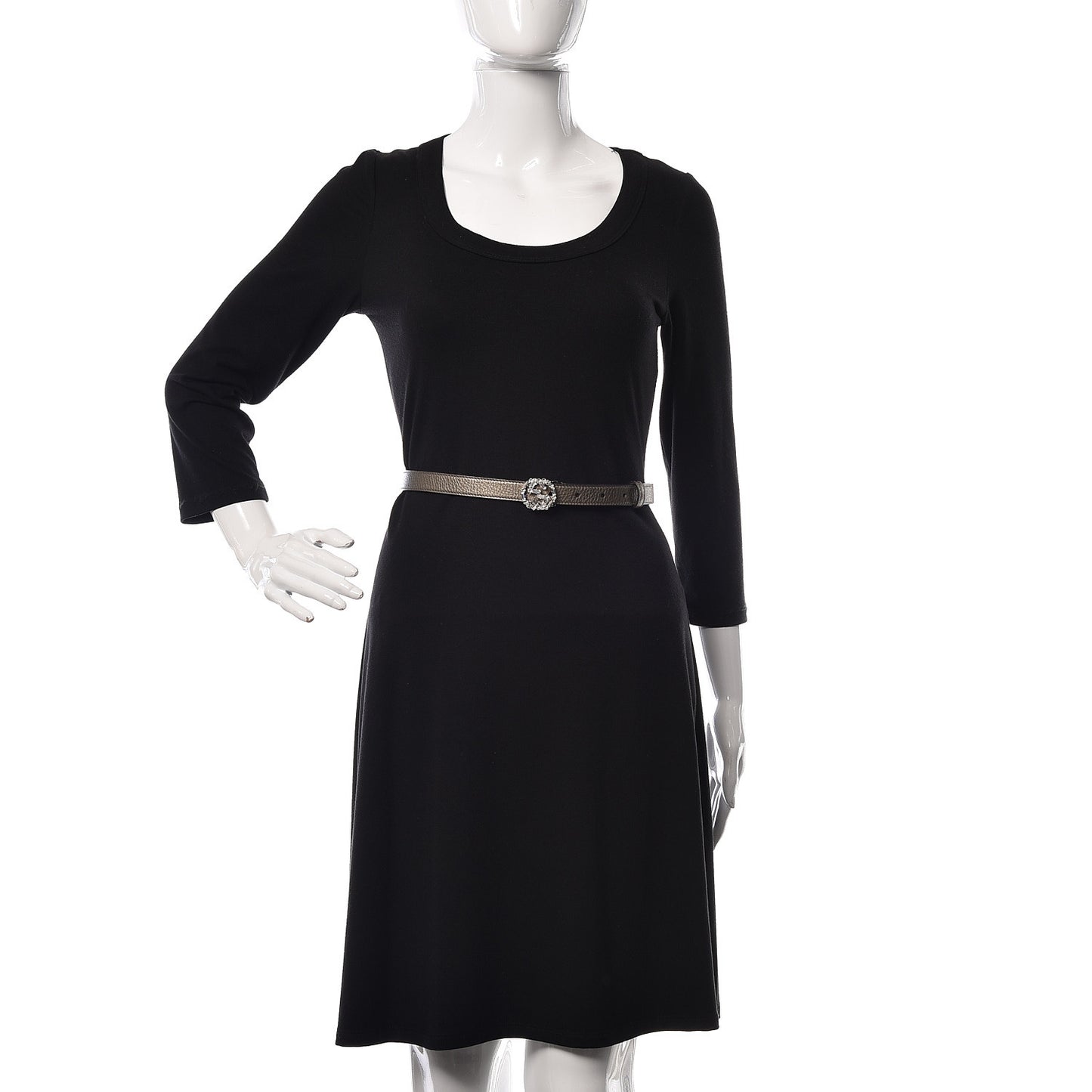 Metallic Calfskin Crystal Interlocking G Belt 70 28 Sasso