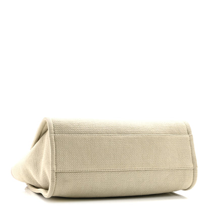 Chanel Mixed Fibers Small Deauville Tote Beige 5 of 11