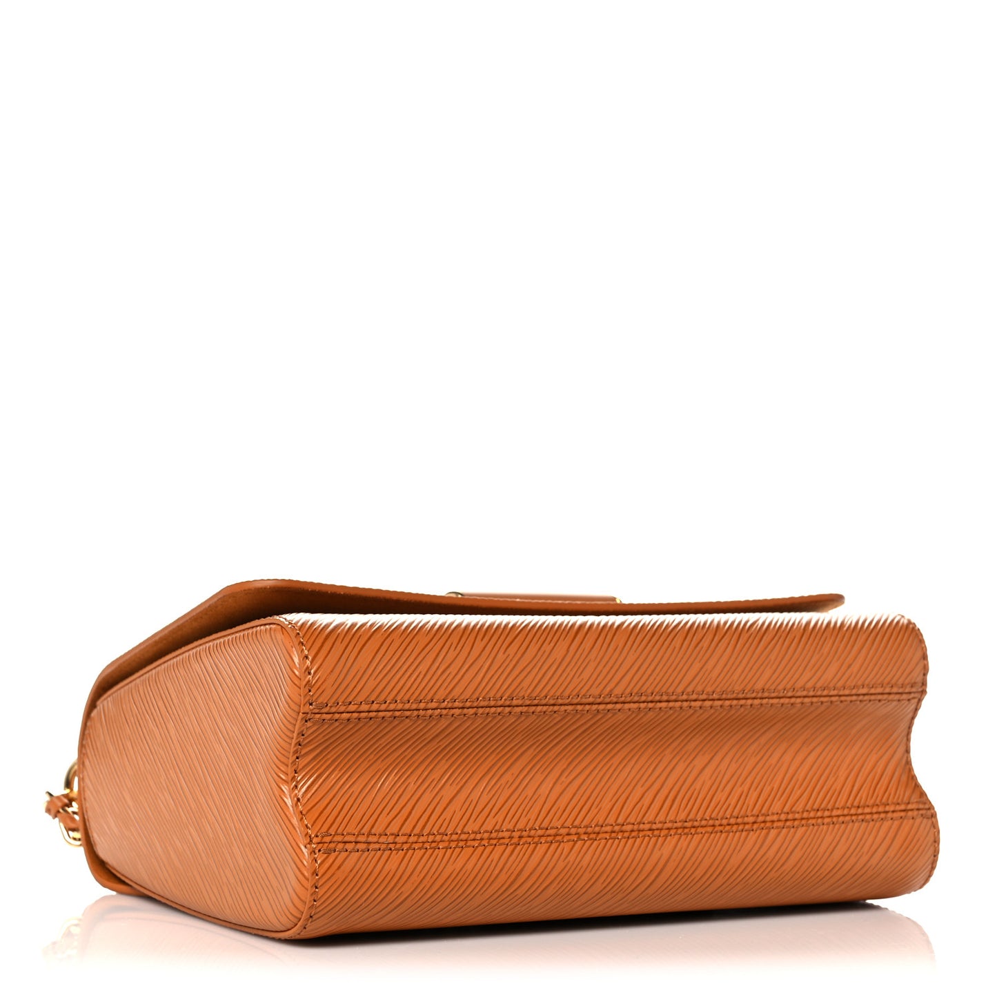 Epi Twist Shoulder Bag MM Gold Miel