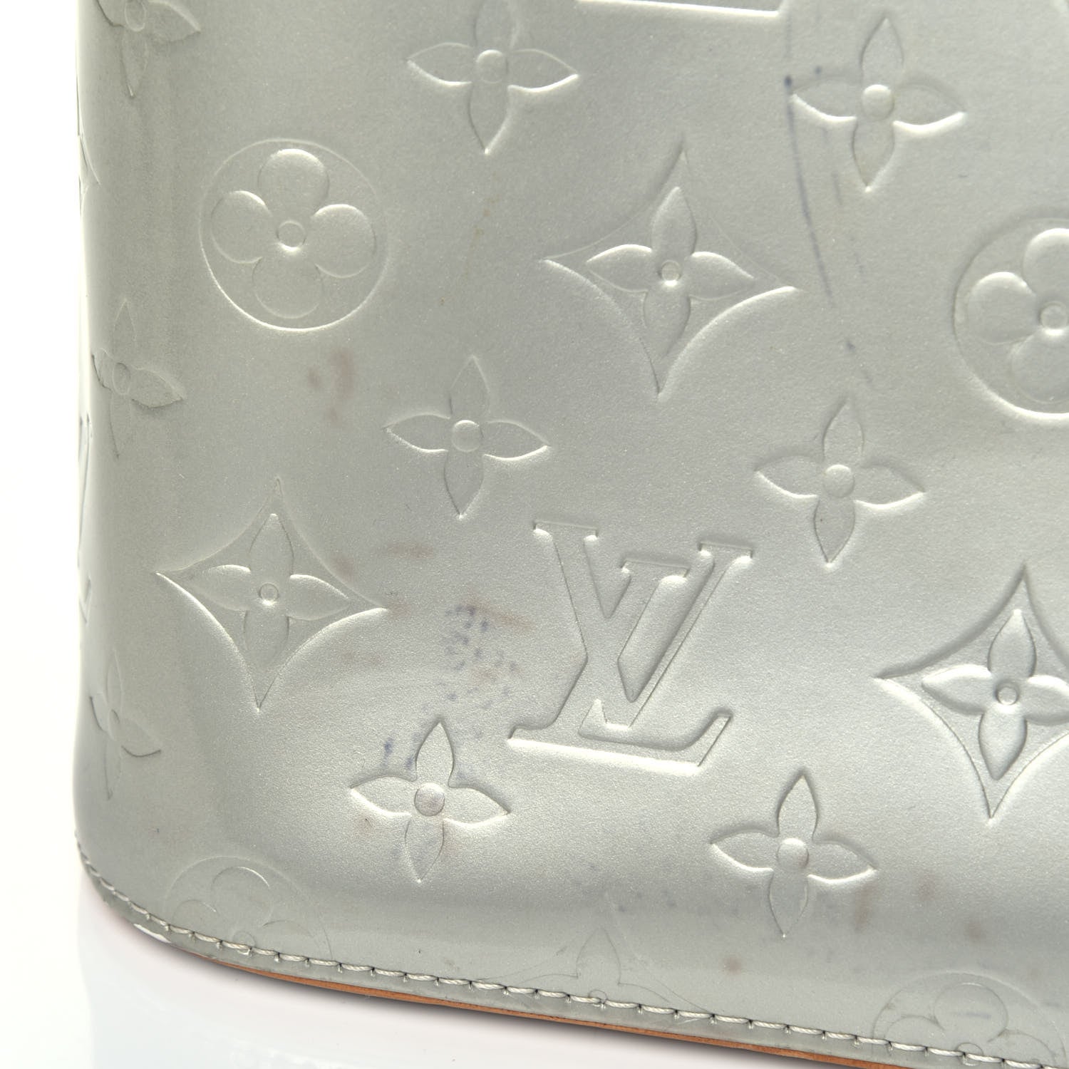 Louis Vuitton Vernis Houston Silver 11 of 13