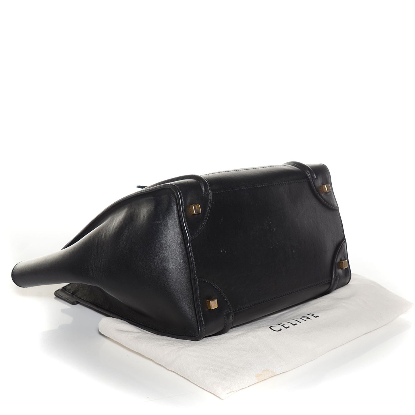 Smooth Calfskin Mini Luggage Black
