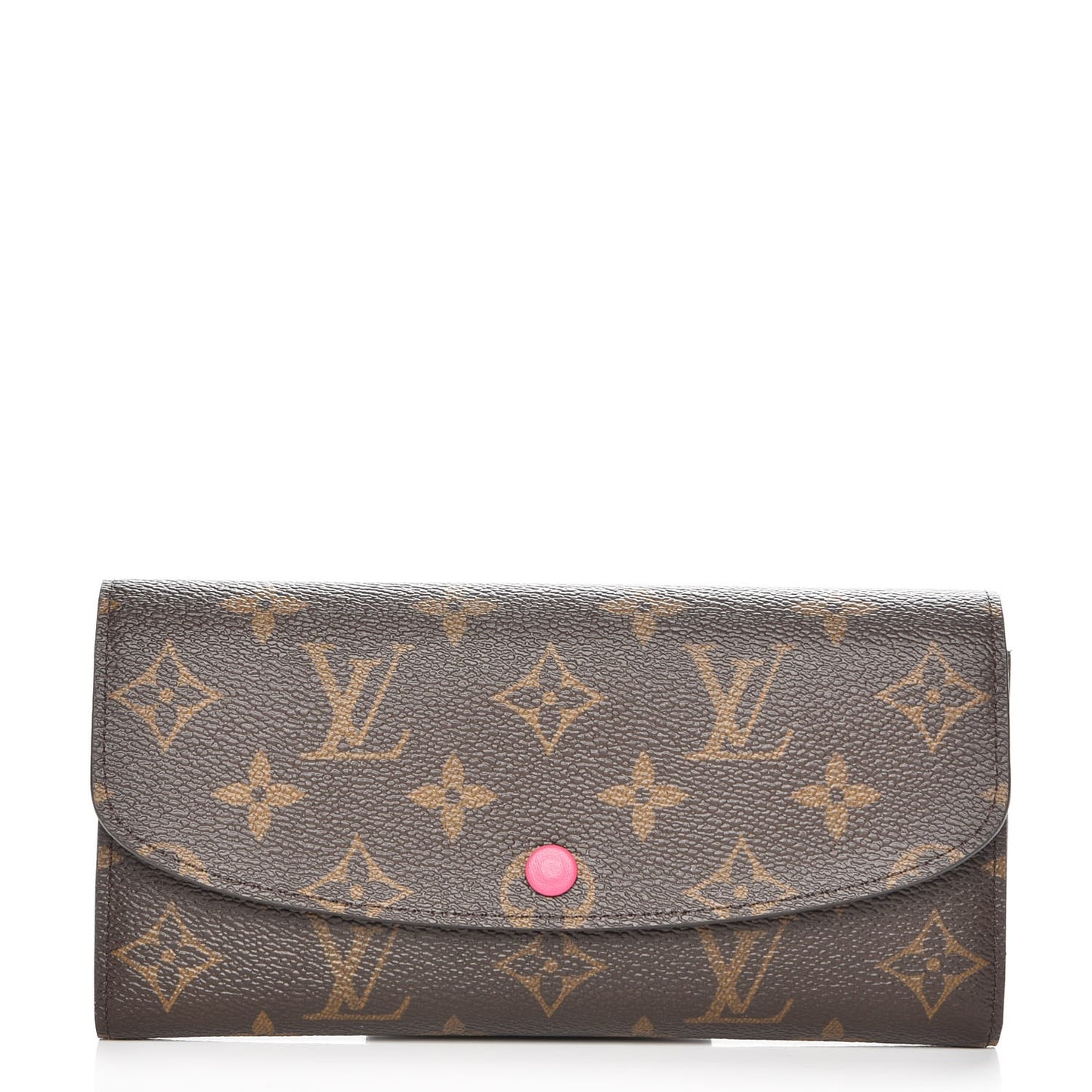 Monogram Emilie Wallet Hot Pink