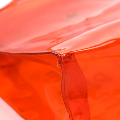 Hermes Vinyl Souvenir De L'Exposition Kelly Orange 9 of 15