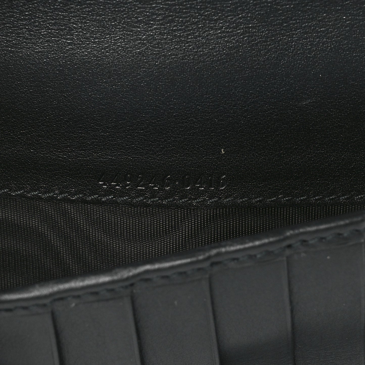 Soft Microguccissima Zip Around Top Handle Travel Wallet Carbon
