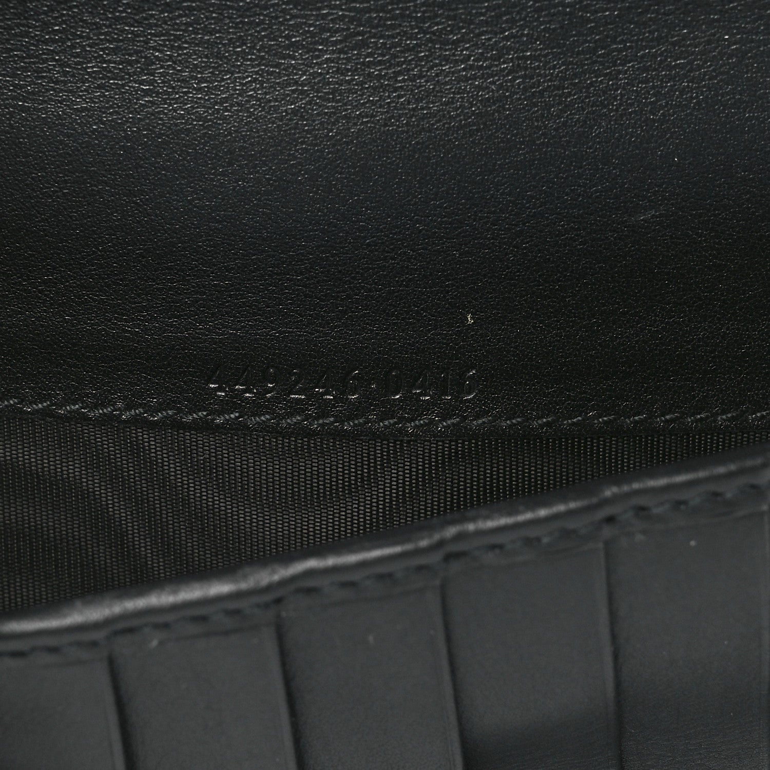Gucci Soft Microguccissima Zip Around Top Handle Travel Wallet Carbon 8 of 13