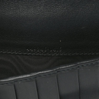 Gucci Soft Microguccissima Zip Around Top Handle Travel Wallet Carbon 8 of 13