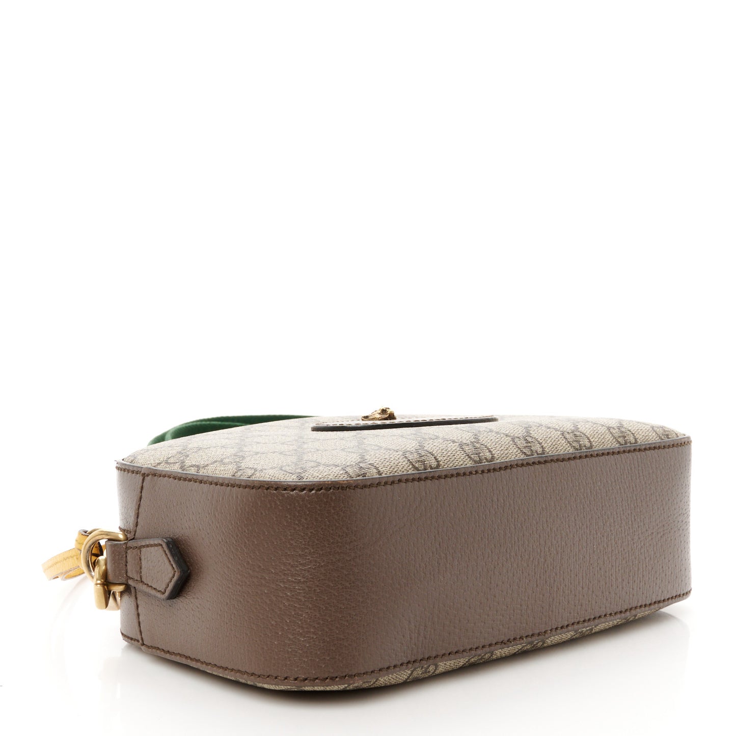 GG Supreme Monogram Web Neo Vintage Shoulder Bag Beige New Acero Crop