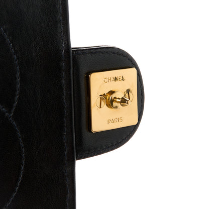 Chanel Lambskin Quilted Medium Single Flap Black 7 of 11