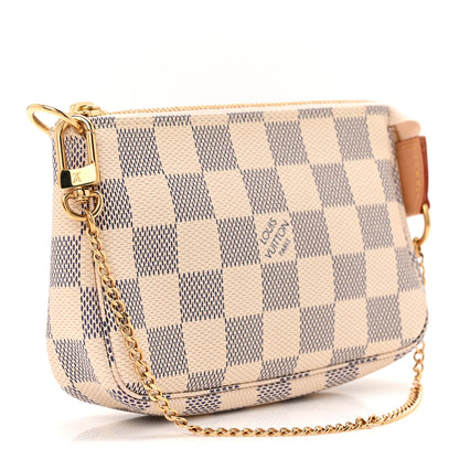Louis Vuitton Damier Azur Mini Pochette Accessories 3 of 7