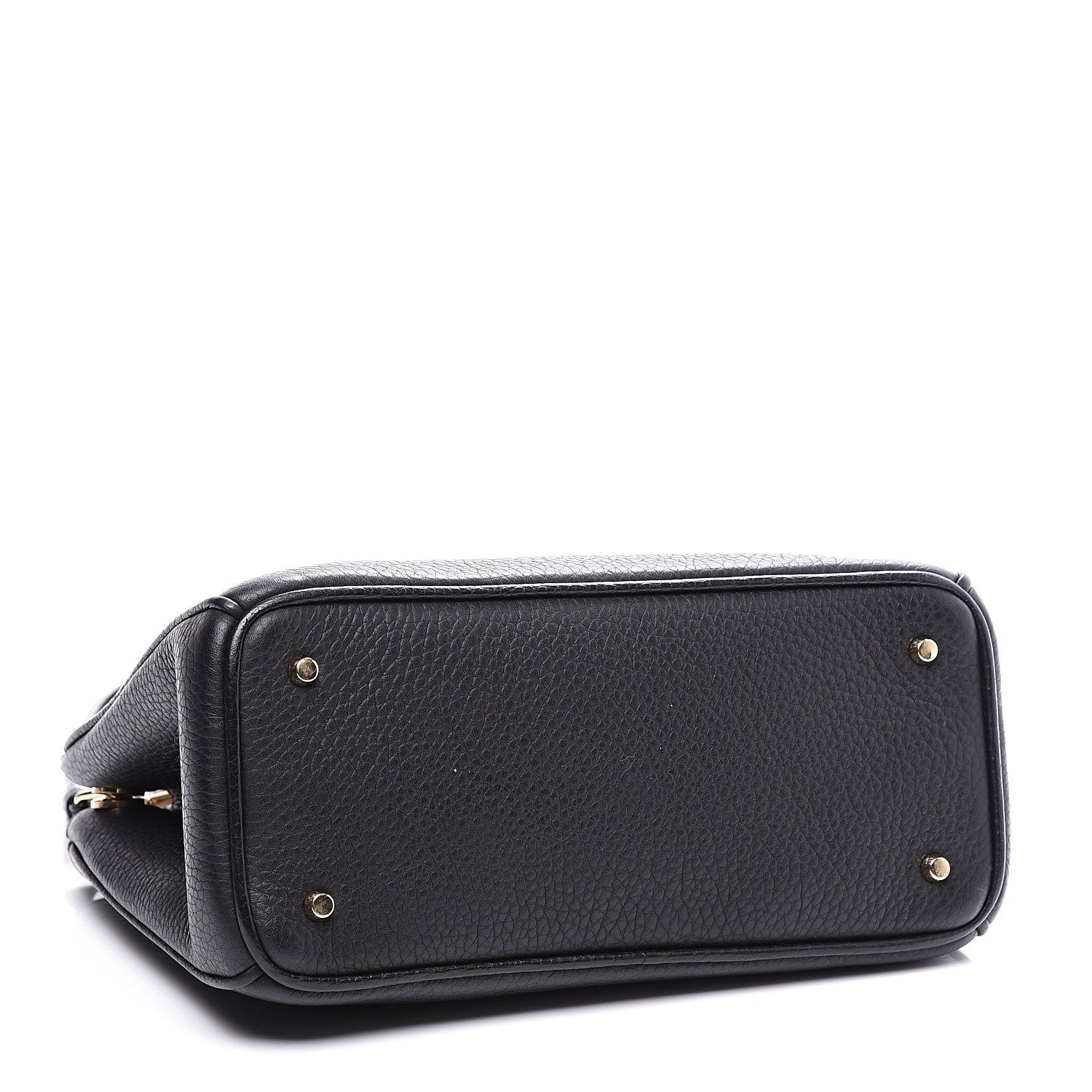 Christian Dior Bullcalf Small Diorissimo Tote Black Rose Indien 3 of 9