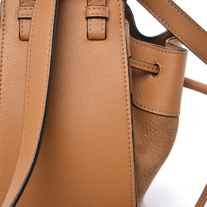 Loewe Calfskin Nubuck Mini Hammock Shoulder Bag Honey 11 of 12
