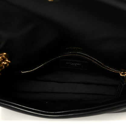 Saint Laurent Plunged Lambskin Calypso Black 5 of 11