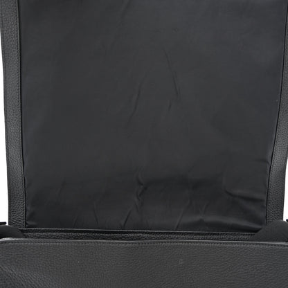 Burberry Grainy Calfskin Embossed Bruno Messenger Black 9 of 17