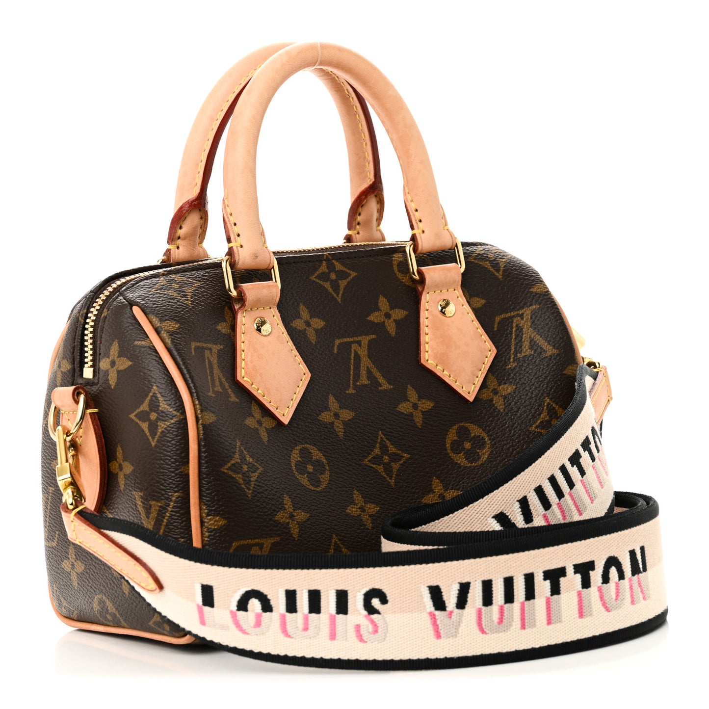 Monogram Speedy Bandouliere 20 Black