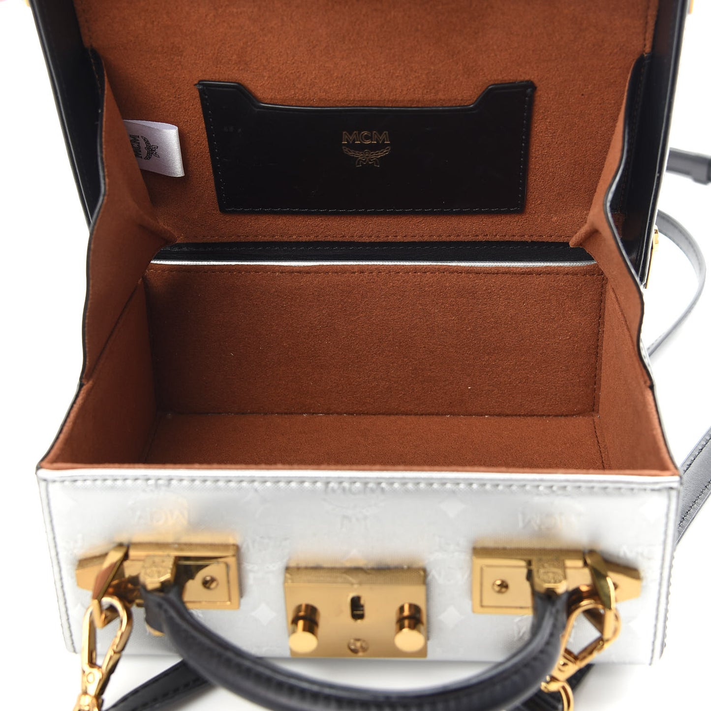 Odeon Calfskin Small Berlin Crossbody Steel Gray