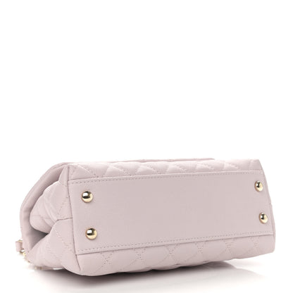 Chanel Caviar Quilted Mini Coco Handle Flap Lilas Lilac 4 of 11