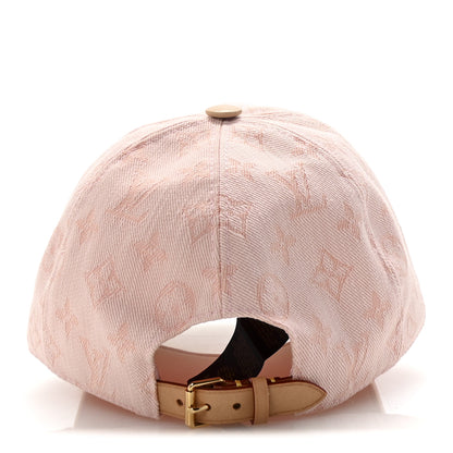 Louis Vuitton Cotton Monogram Jacquard Be My Cap L Rose 6 of 8
