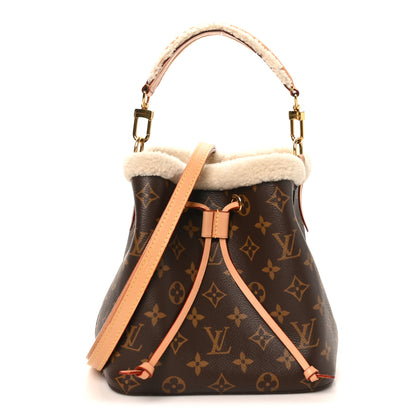 Louis Vuitton Monogram Shearling Cozygram Neonoe BB 1 of 9