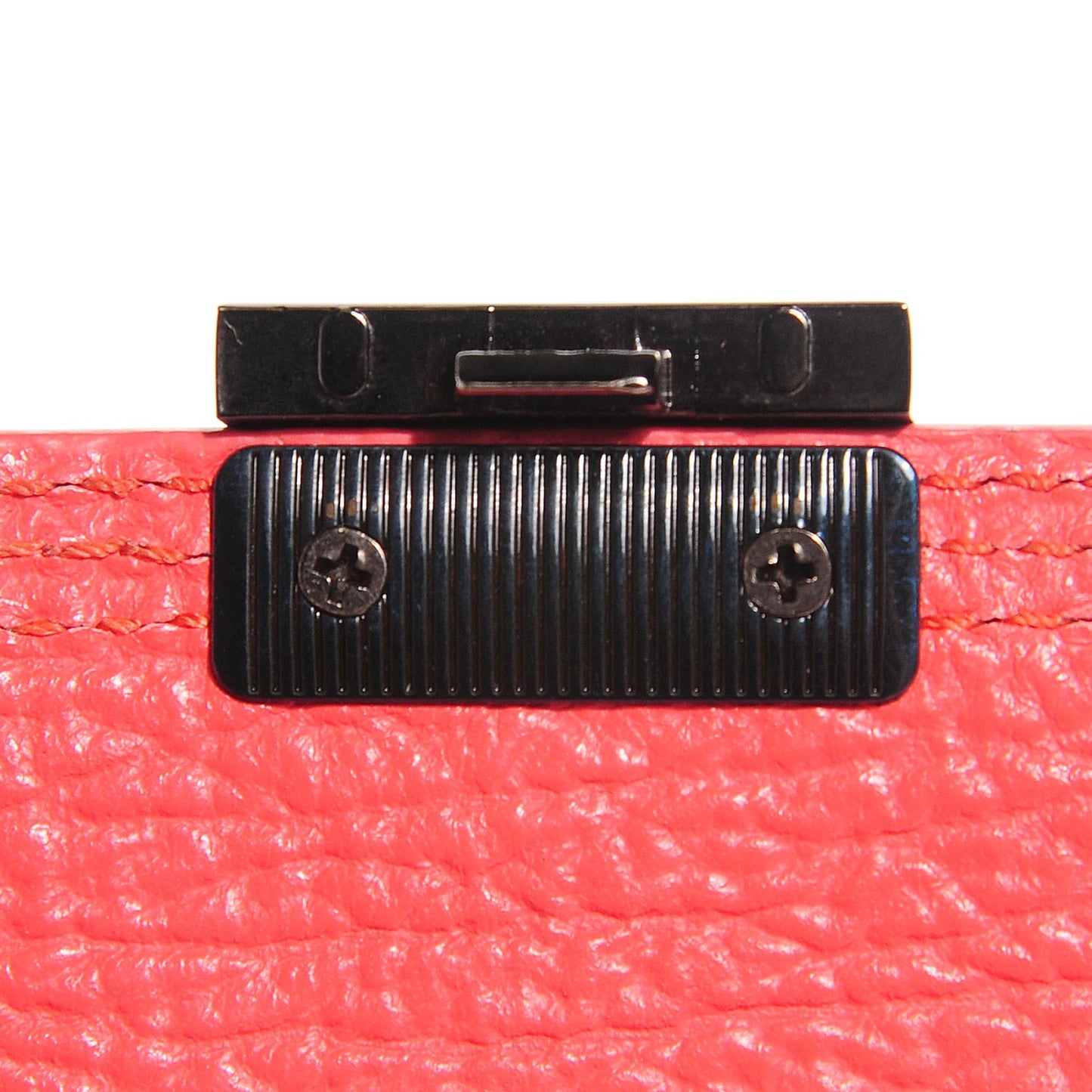 3.1 Textured Calfskin Medium Pashli Satchel Coral