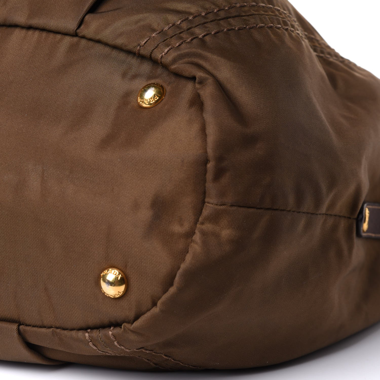 Prada Tessuto Nylon Shoulder Bag Cocco 11 of 12