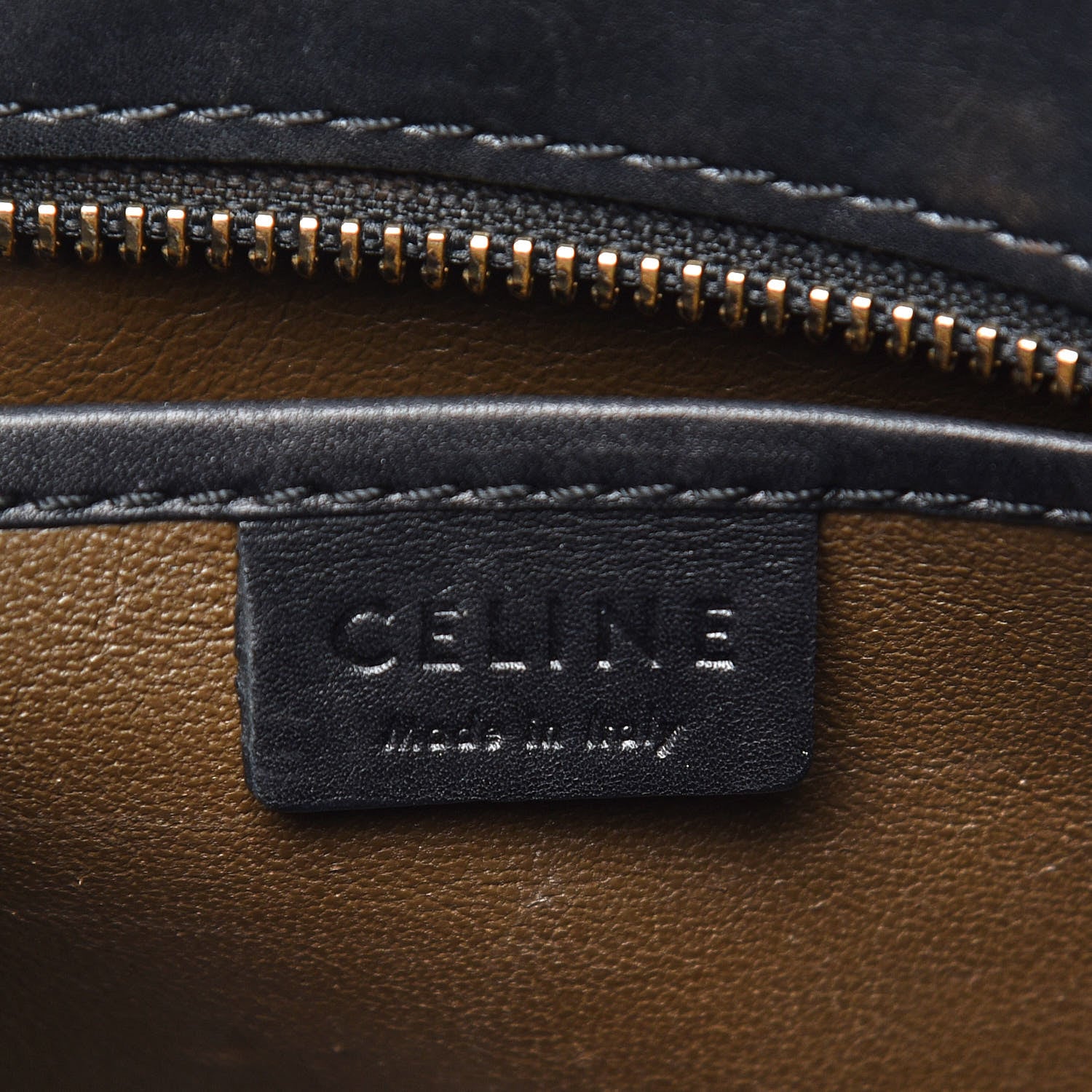 Celine Nubuck Smooth Calfskin Nano Tri-Color Luggage Royal Blue 6 of 18