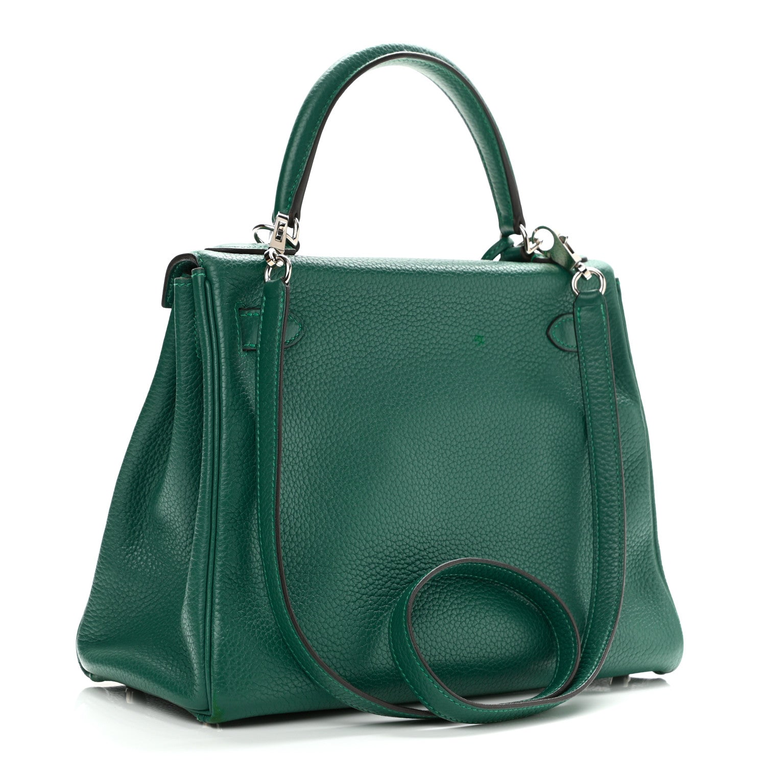 Hermes Taurillon Clemence Kelly Retourne 28 Malachite 3 of 14