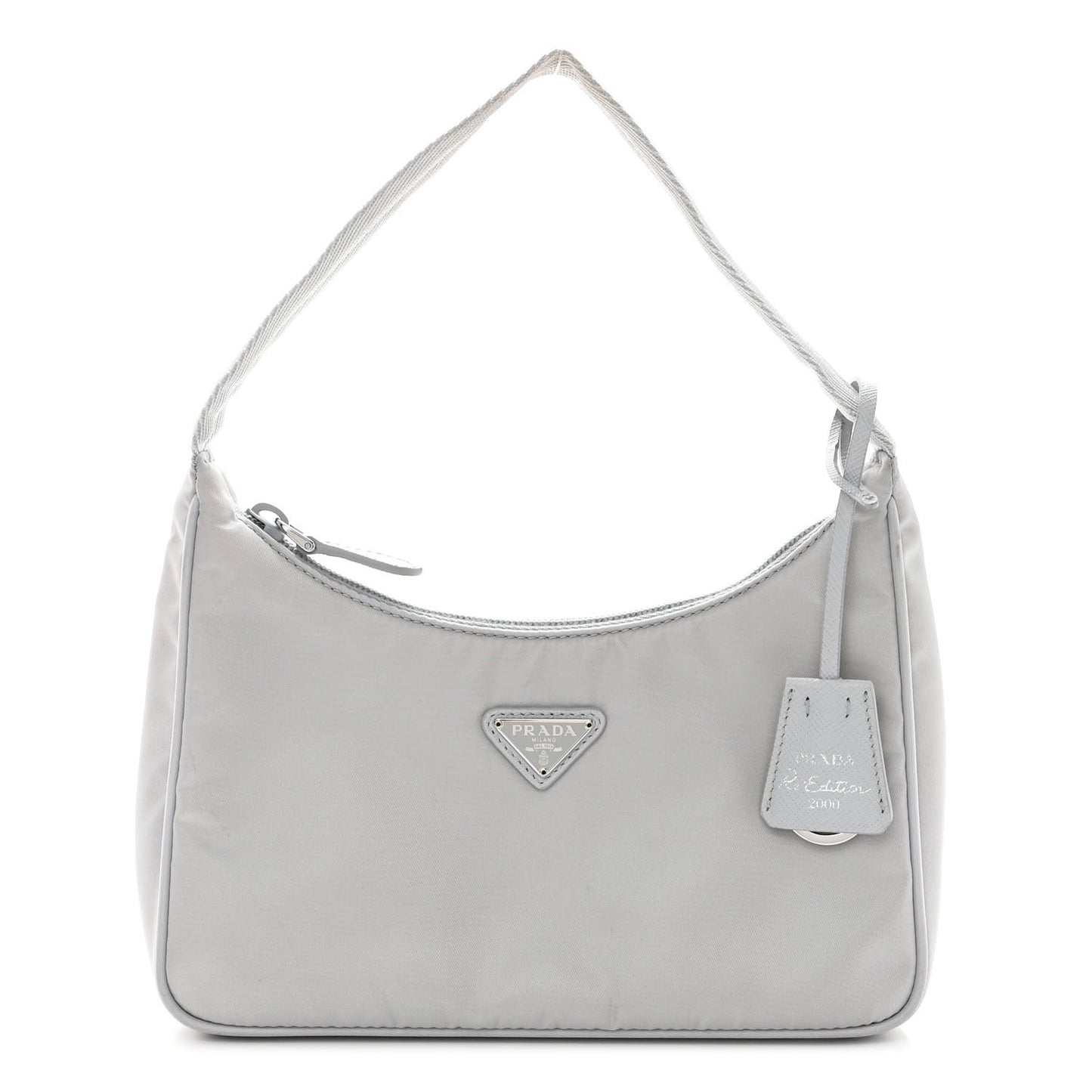 Tessuto Nylon Mini Re-Edition 2000 Bag Fiordaliso