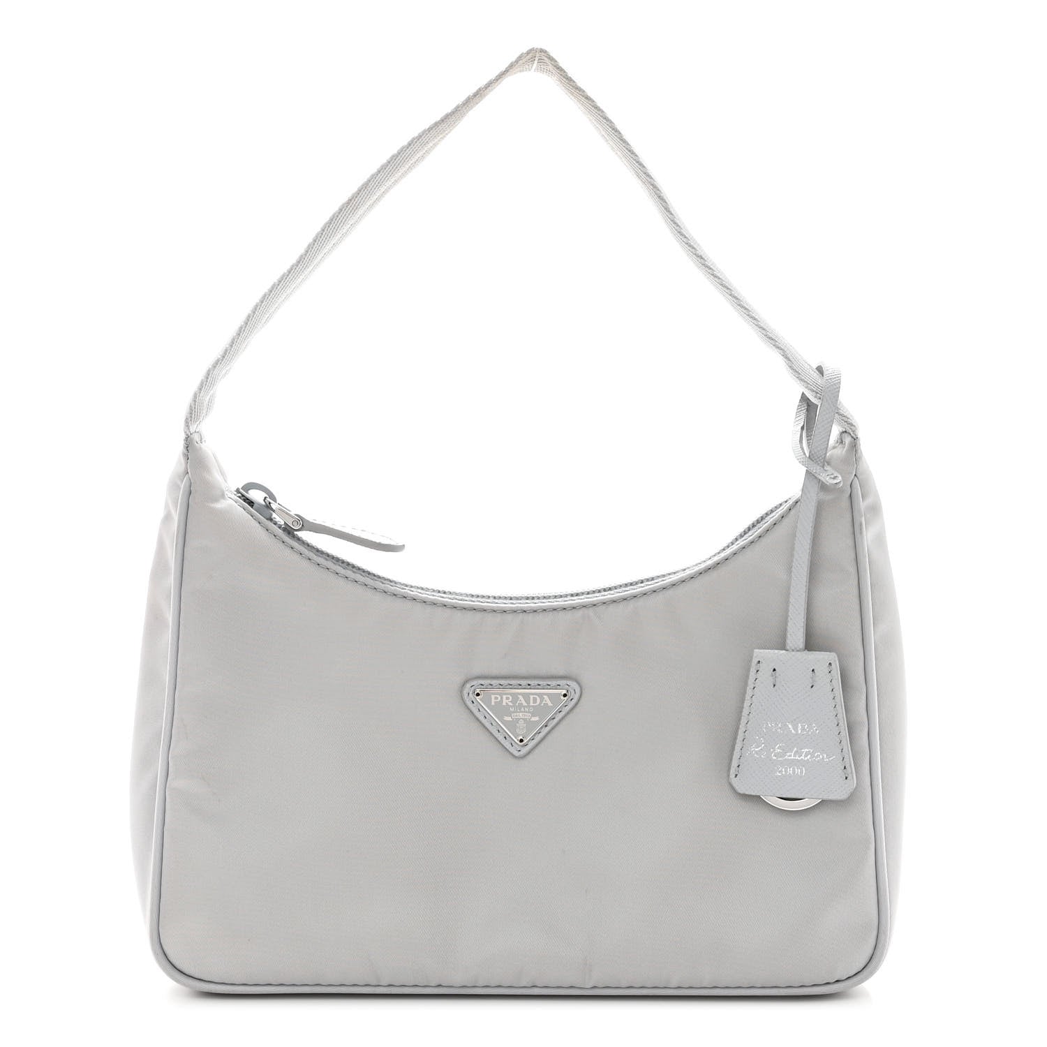 Prada Tessuto Nylon Mini Re-Edition 2000 Bag Fiordaliso 1 of 11