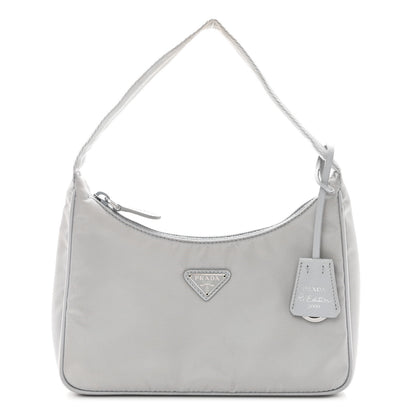 Prada Tessuto Nylon Mini Re-Edition 2000 Bag Fiordaliso 1 of 11