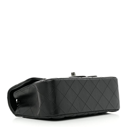Chanel Lambskin Quilted Mini Rectangular Flap So Black 4 of 11