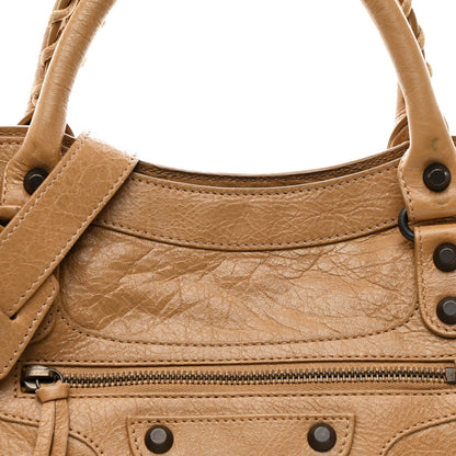 Balenciaga Agneau Classic Hardware City Beige Nougatine 9 of 11