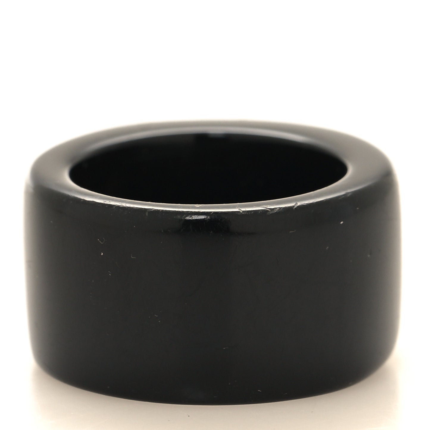 Resin Crystal Heart CC Heart Ring 52 6 Black