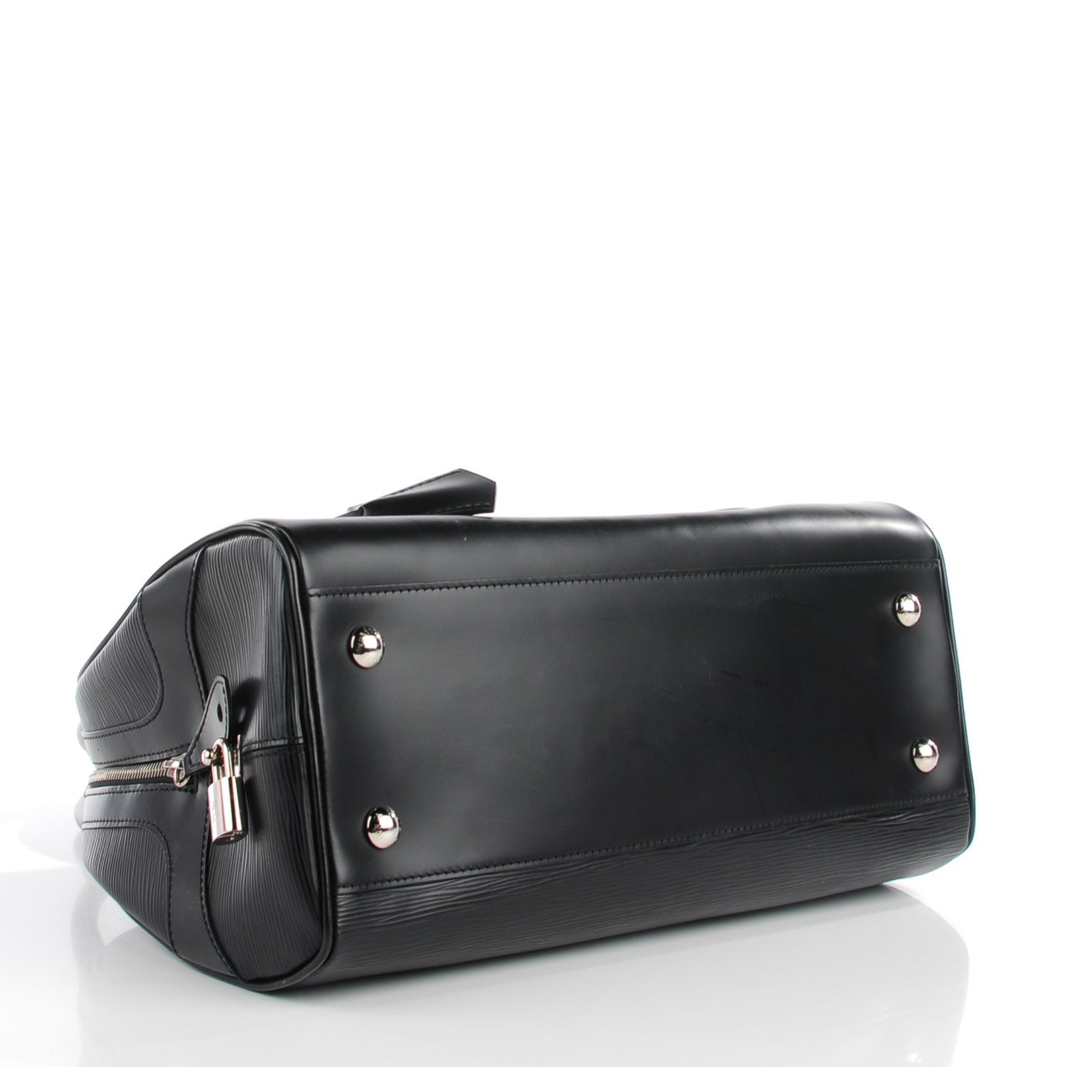 Louis Vuitton Epi Bowling Montaigne GM Black 4 of 8