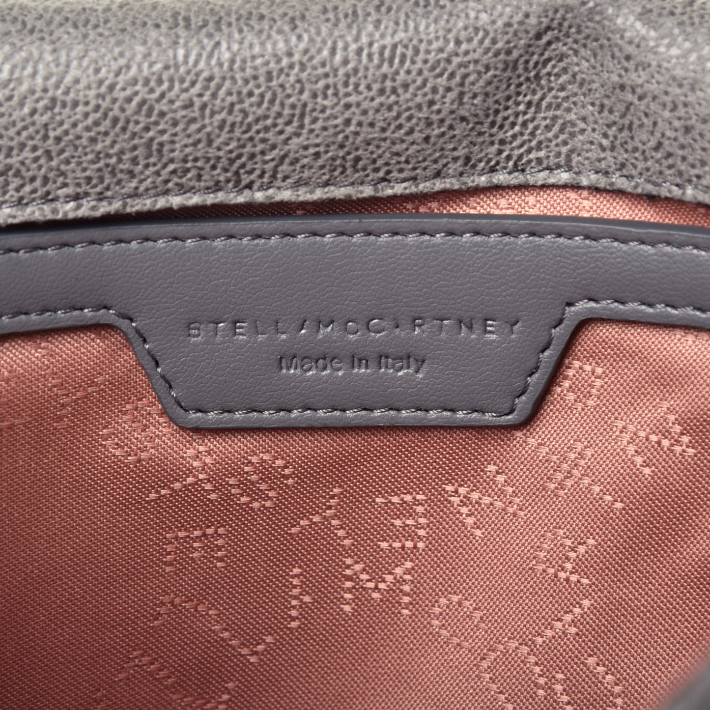 Shaggy Deer Mini Falabella Crossbody Bag Grey