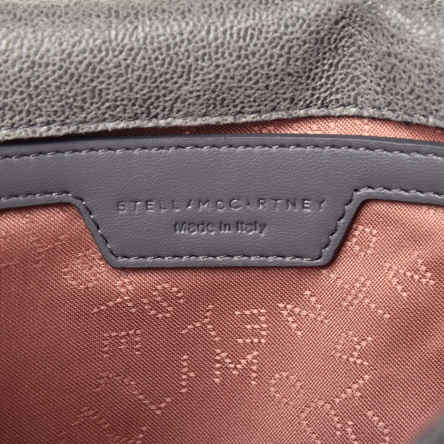 Stella McCartney Shaggy Deer Mini Falabella Crossbody Bag Grey 5 of 9