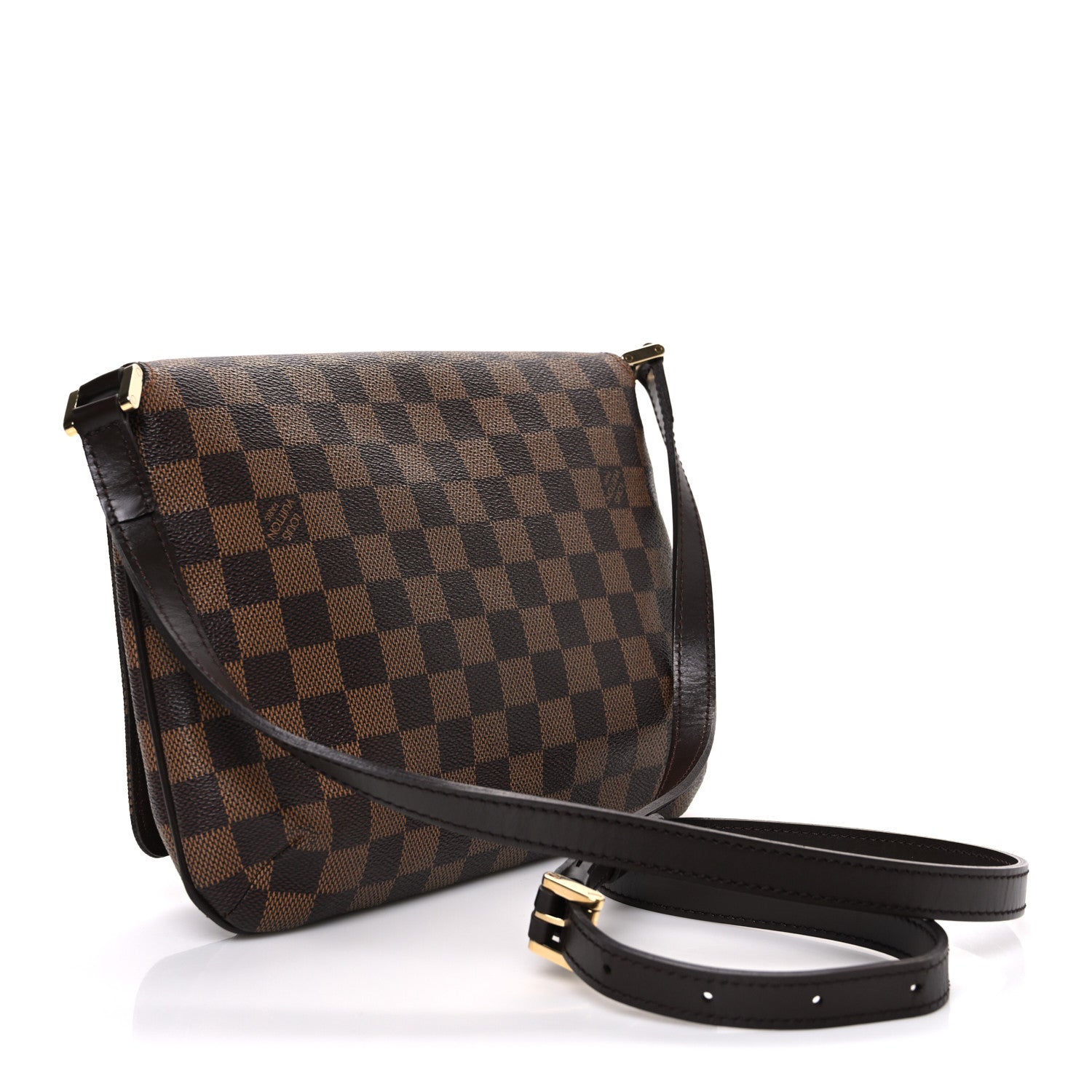 Louis Vuitton Damier Ebene Musette Tango 3 of 10